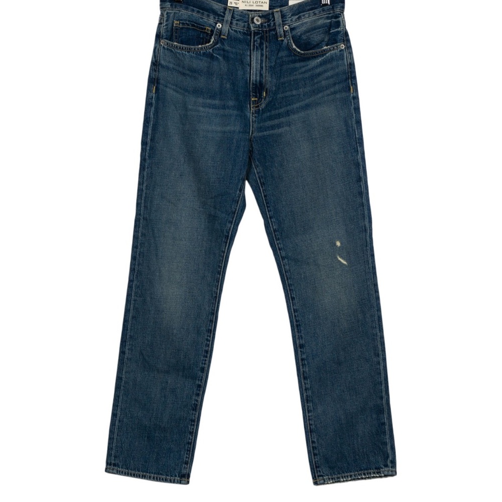 NWT $395 Nili Lotan Straight Leg Jeans 26